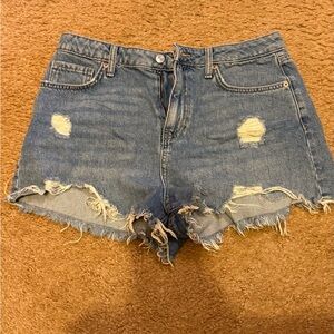 Forever 21 High Waisted Jean Shorts